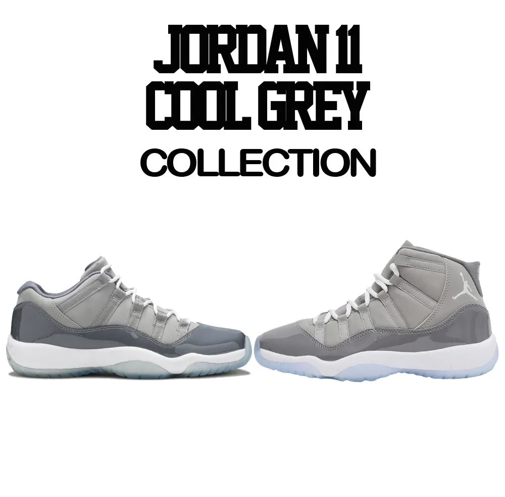 Retro 11 Cool Grey WIN 23 Raglan