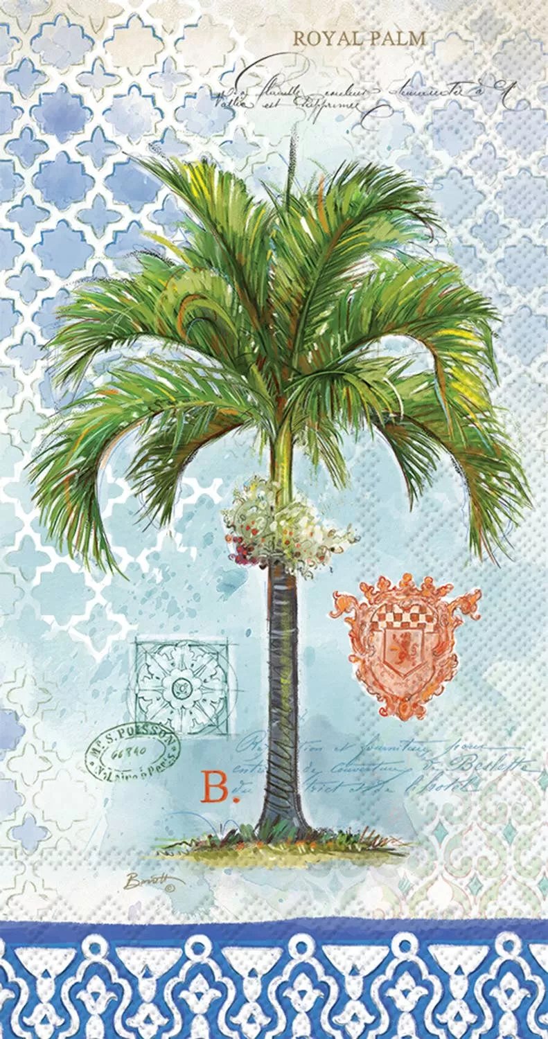 Royal Palm Paper Guest Towels by Chad Barrett