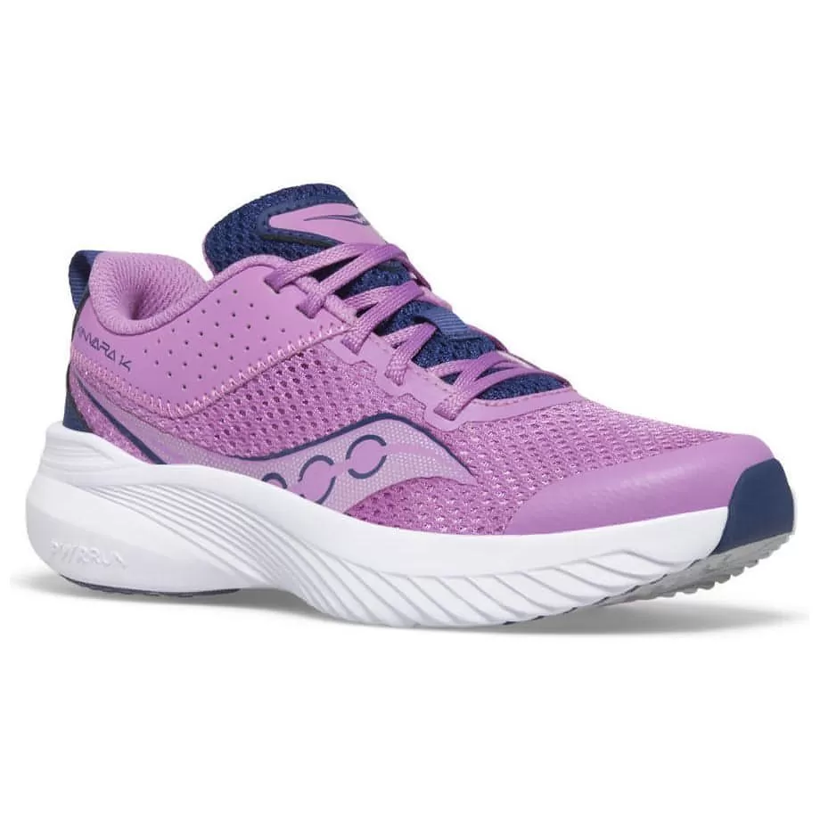 Saucony Kinvara 14 Junior Running Shoes - Pink