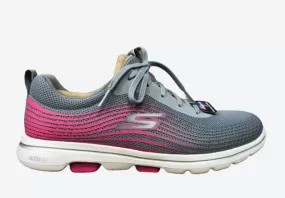 Skechers women's walking shoe Go Walk 5 Exotic 124009/GYPK gray pink