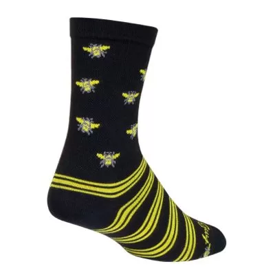 SockGuy Buzz Cycling Socks Size L/XL Made in USA