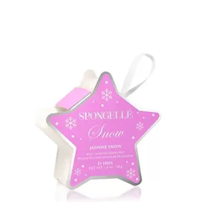 SPONGELLE | Holiday Star Ornament - Jasmine Snow