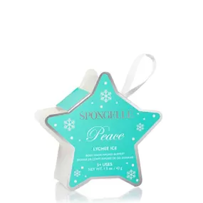 SPONGELLE | Holiday Star Ornament - Peace