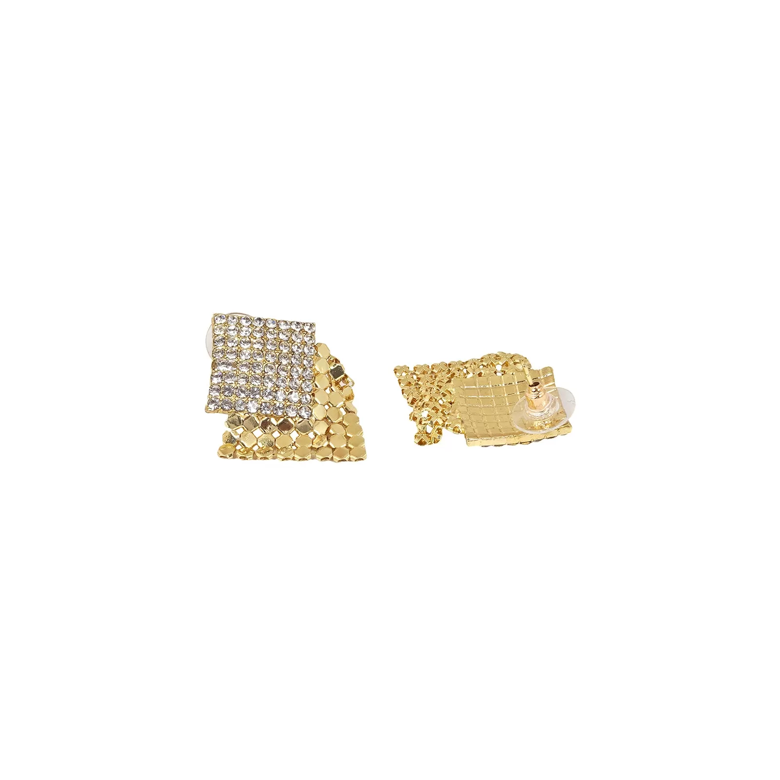 Tia Tile Gold Earring