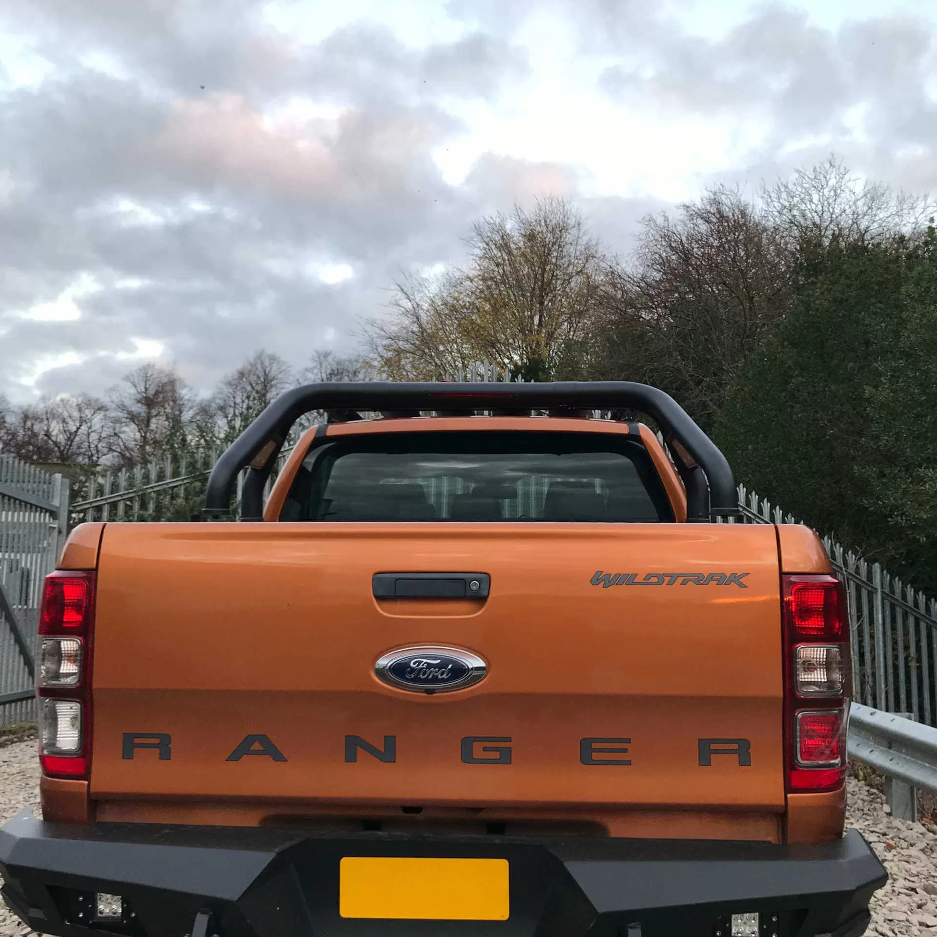 Tonneau Cover Compatible Side Infill Roll Sports Bar for Ford Ranger 2022 