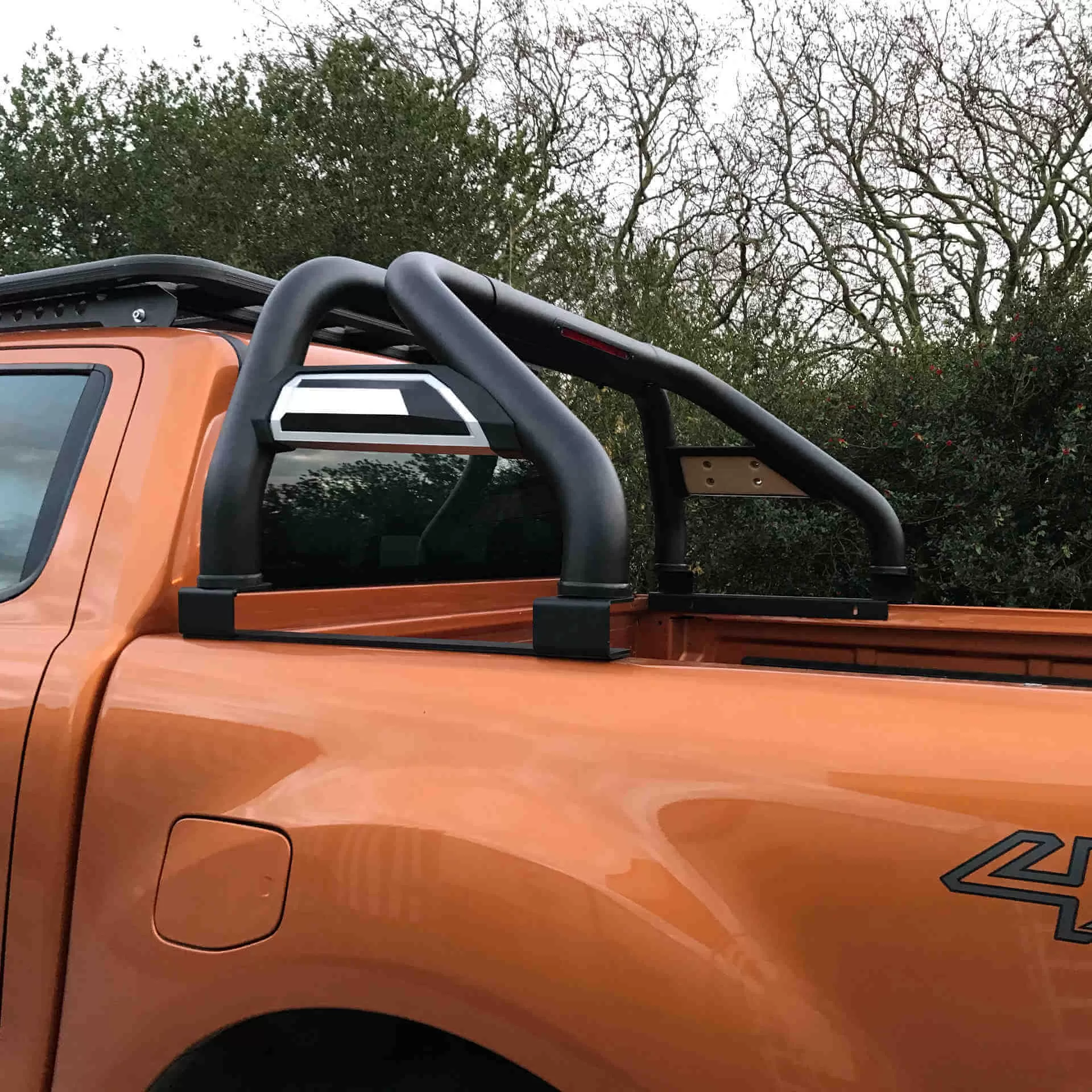 Tonneau Cover Compatible Side Infill Roll Sports Bar for Ford Ranger 2022 