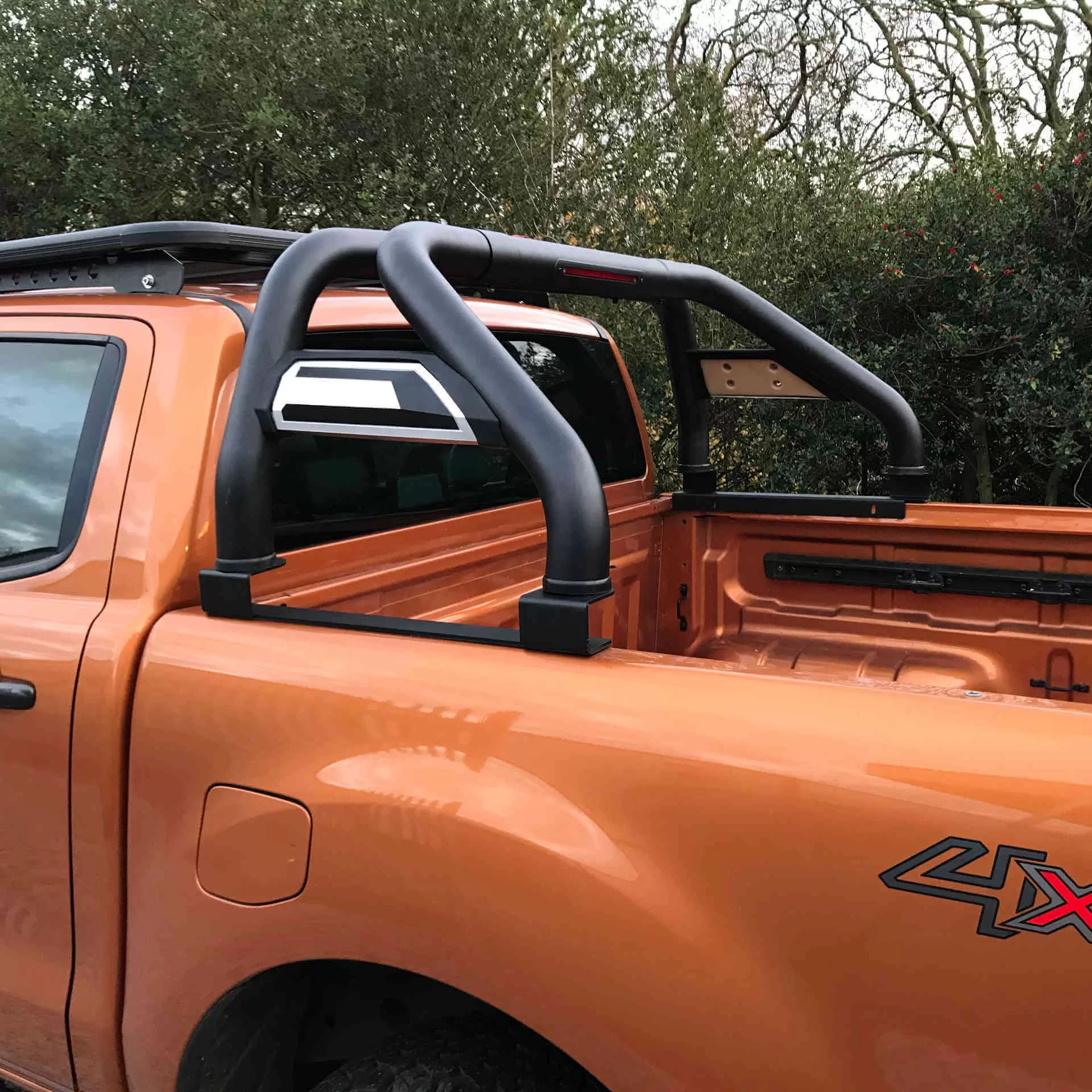 Tonneau Cover Compatible Side Infill Roll Sports Bar for Ford Ranger 2022 