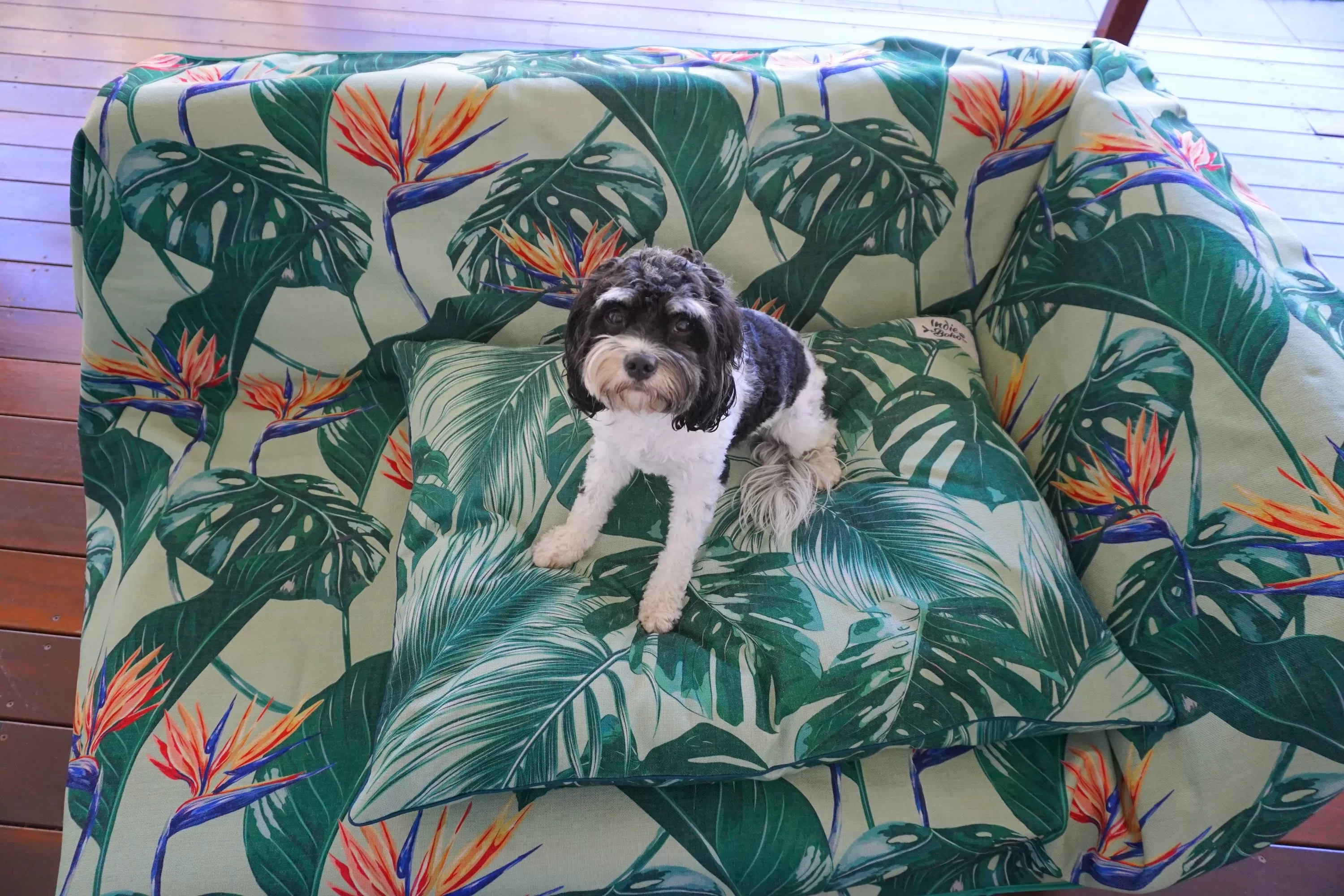 Tropical Bloom - Couch Throw