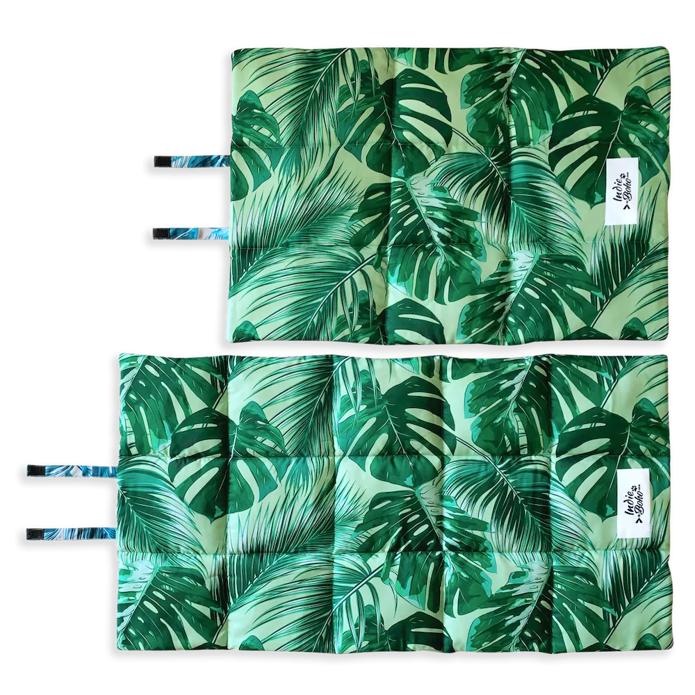 Tropical Leaves Travel Mat