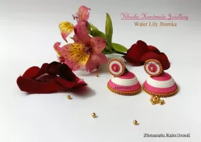 Water Lily Jhumka