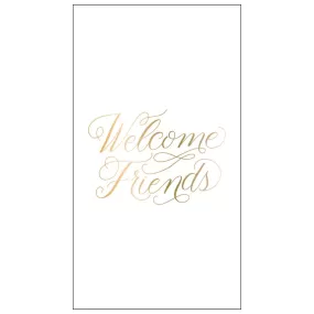 Welcome Friends Guest Towels