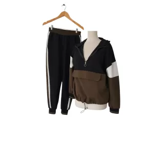 ZARA Tri-colour Jogger Co-ord Set | Gently Used |