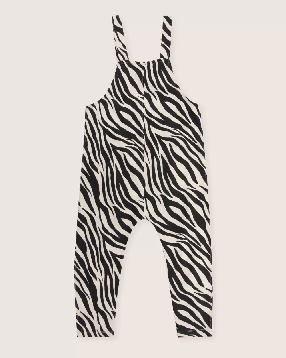 Zebra Skin Dungarees